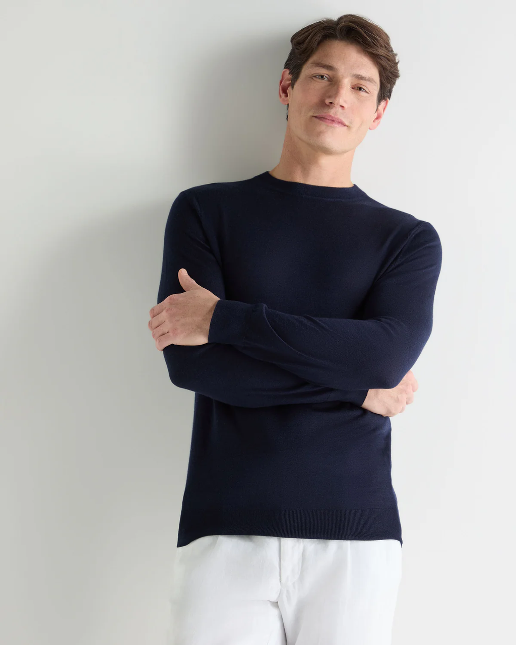 Men's Vireiya Cashmere Round Neck Jumper