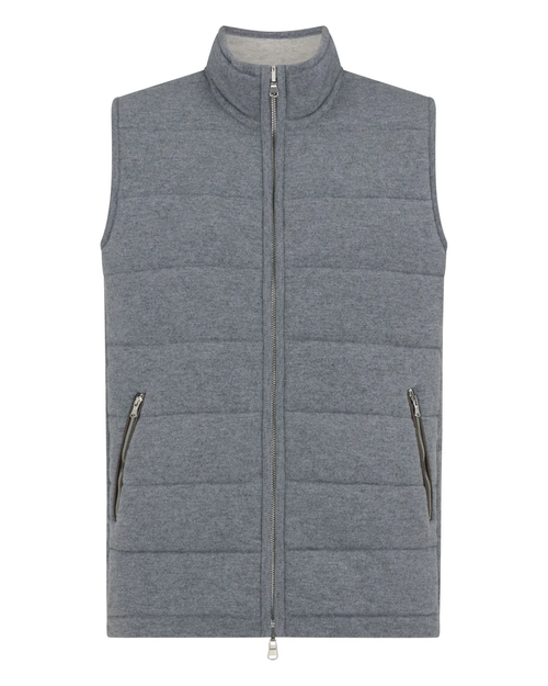Men's Mall Reversible Cashmere Gilet