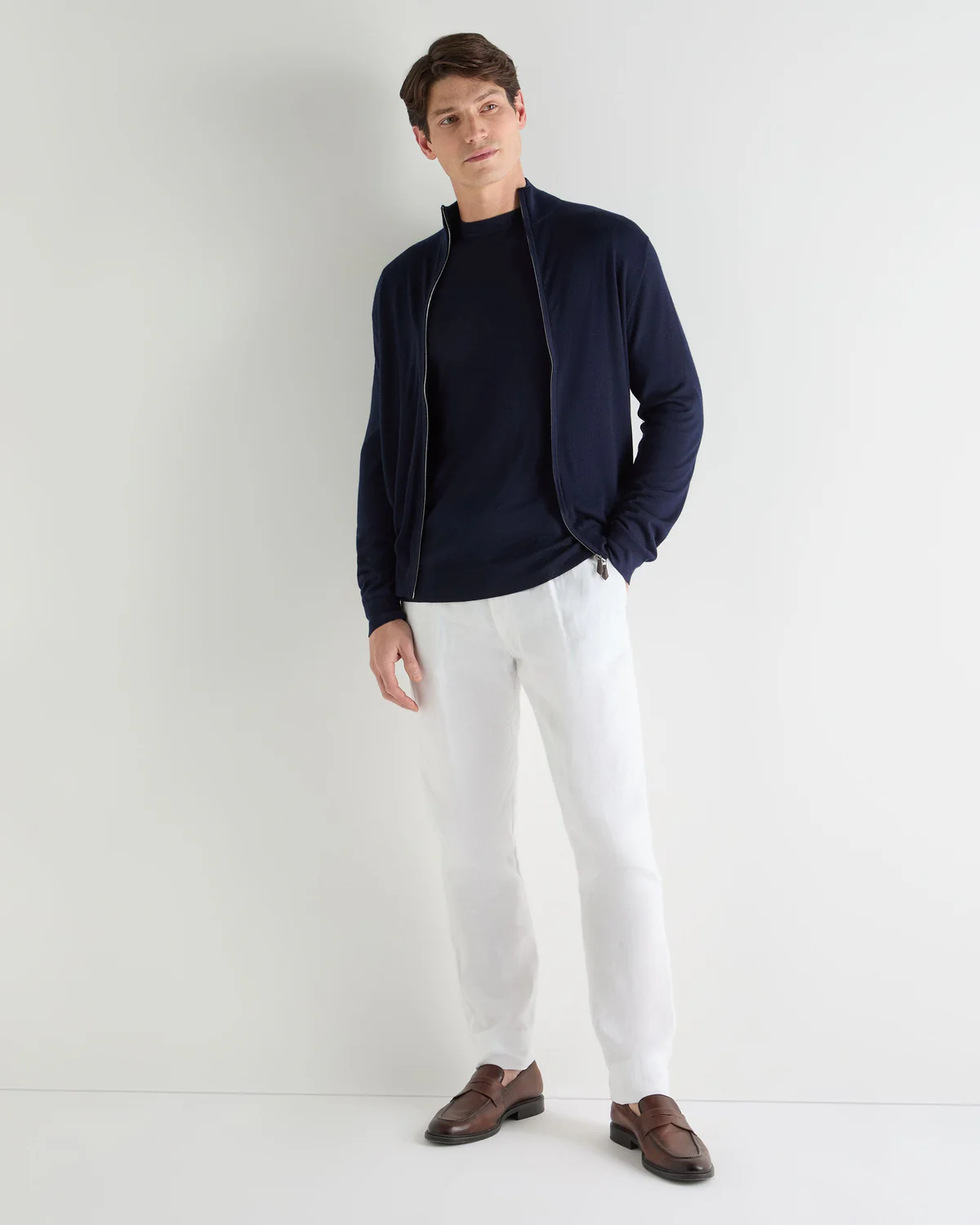 Men's Vireiya Cashmere Round Neck Jumper