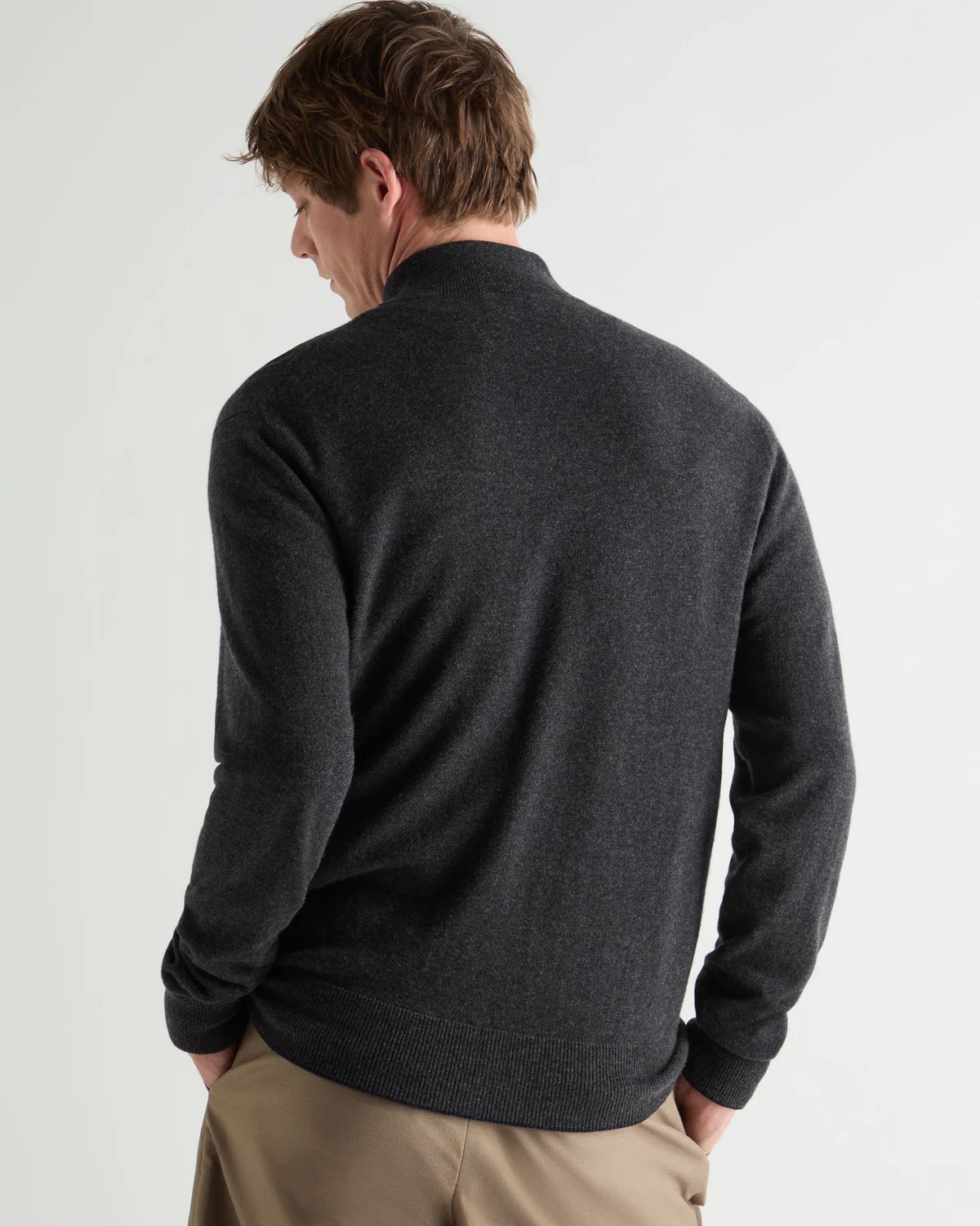 Men's Vireiya Knightsbridge Full Zip Cashmere Jumper
