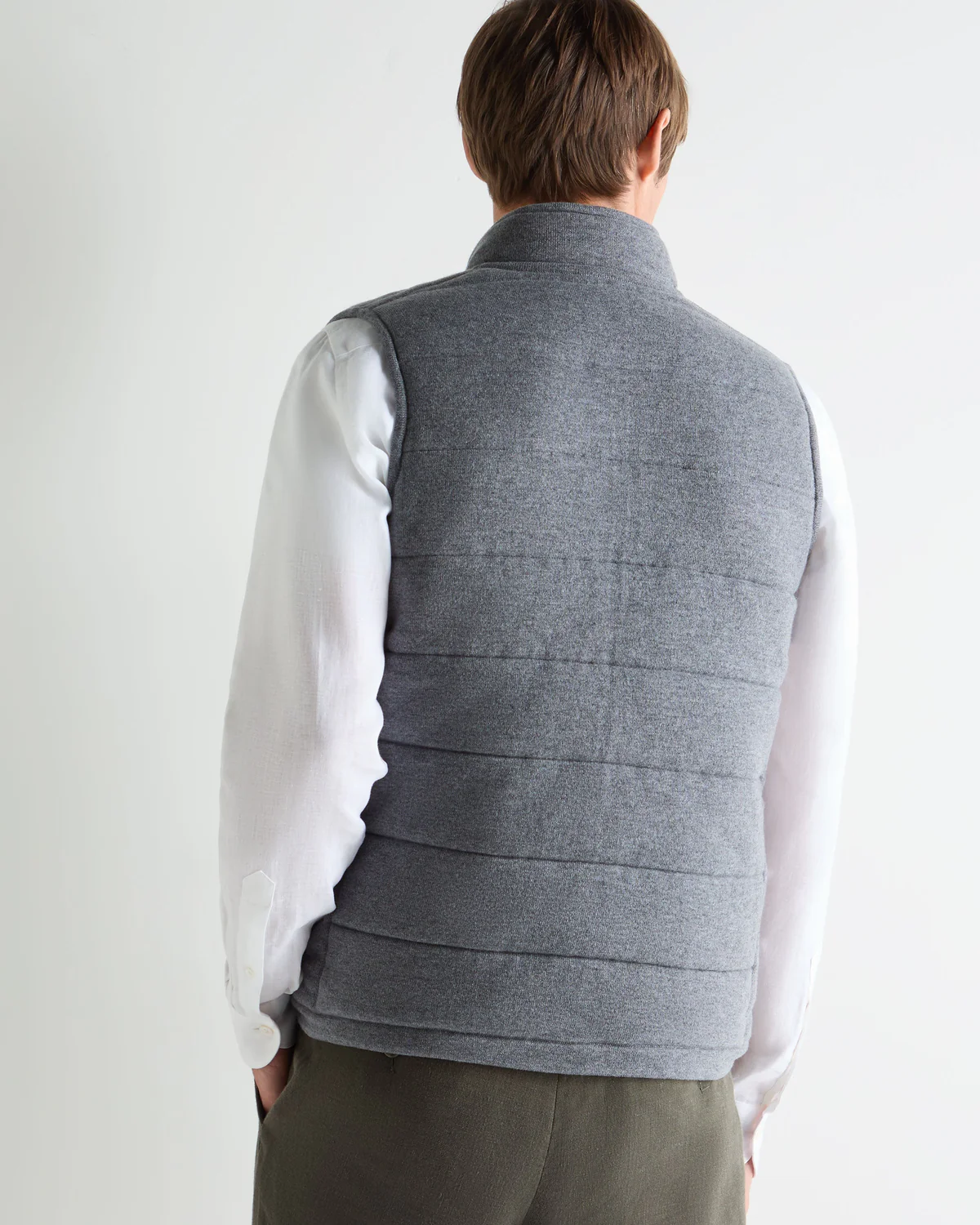 Men's Mall Reversible Cashmere Gilet