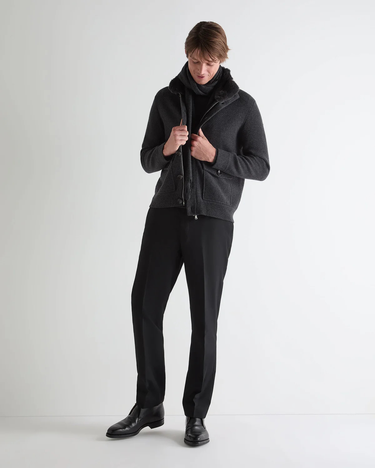 Men's Vireiya Knitted Cashmere Jacket