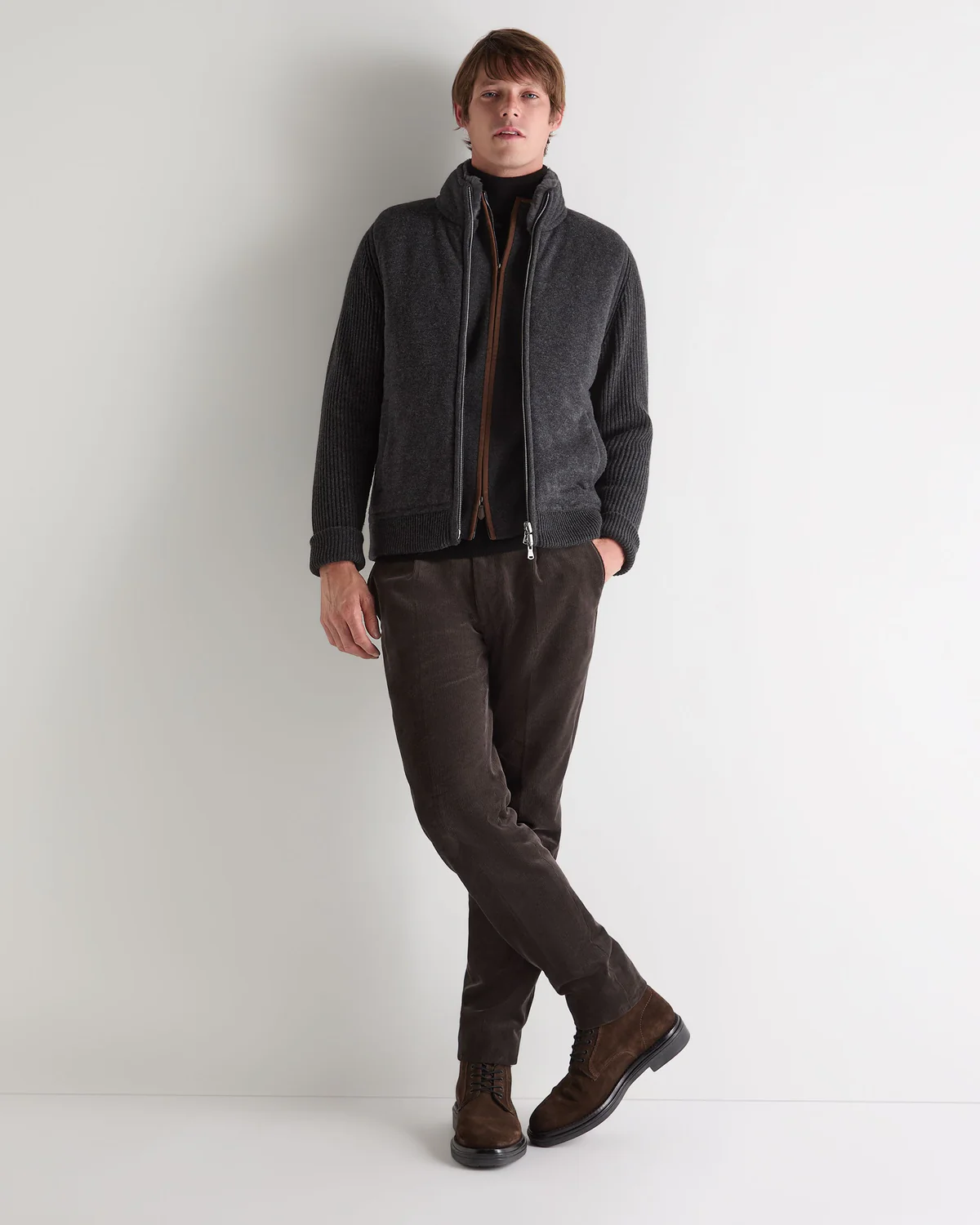 Men's Vireiya Padded Cashmere Jacket