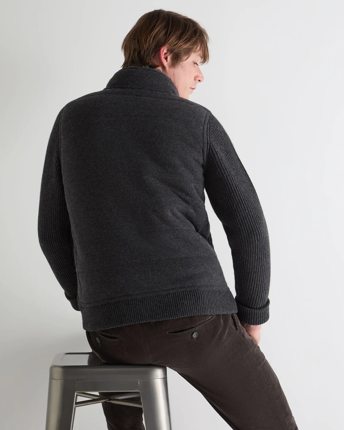 Men's Vireiya Padded Cashmere Jacket