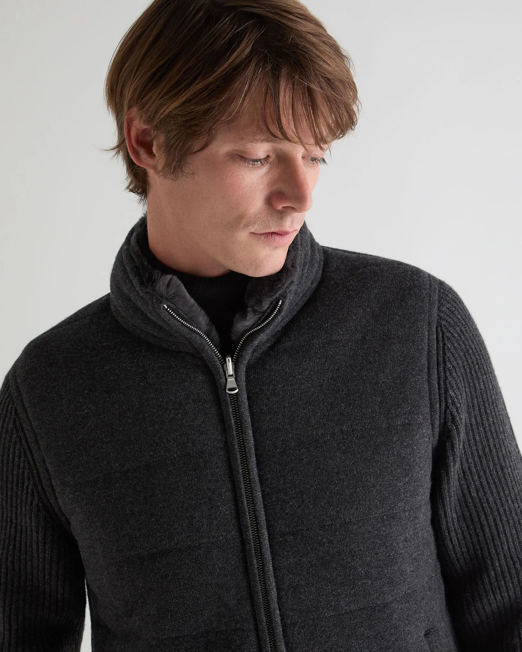 Men's Vireiya Padded Cashmere Jacket