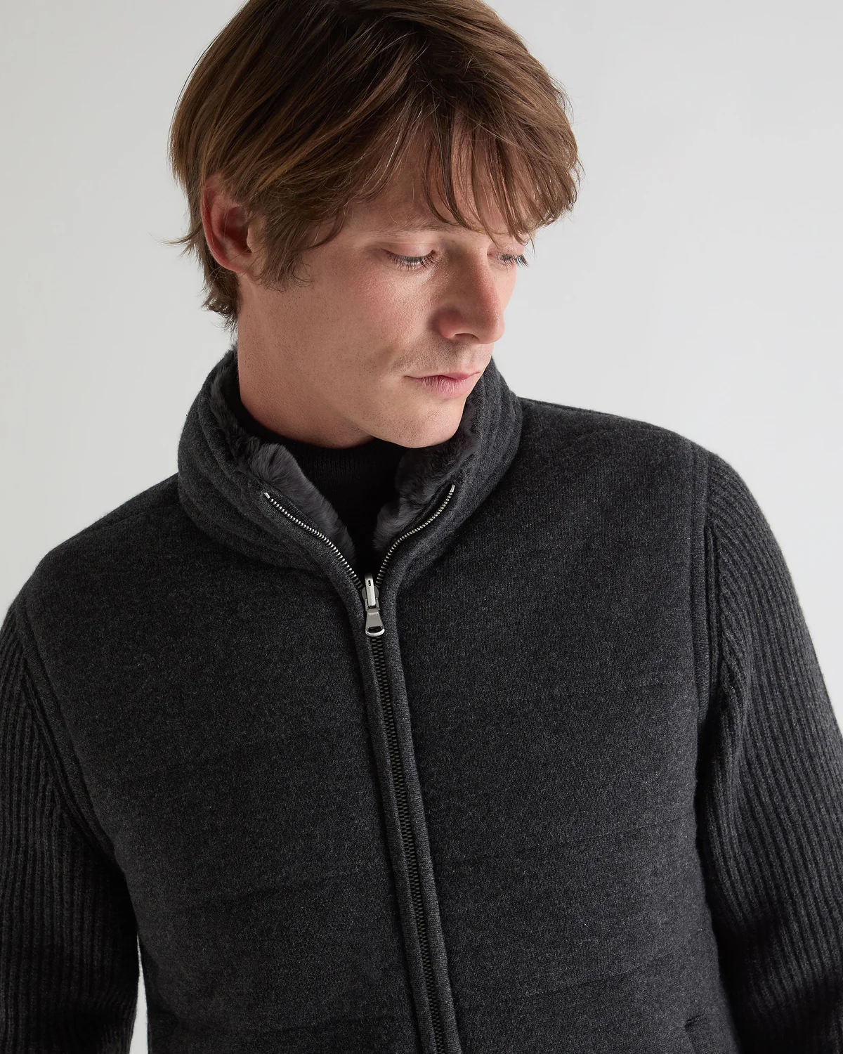 Men's Vireiya Padded Cashmere Jacket